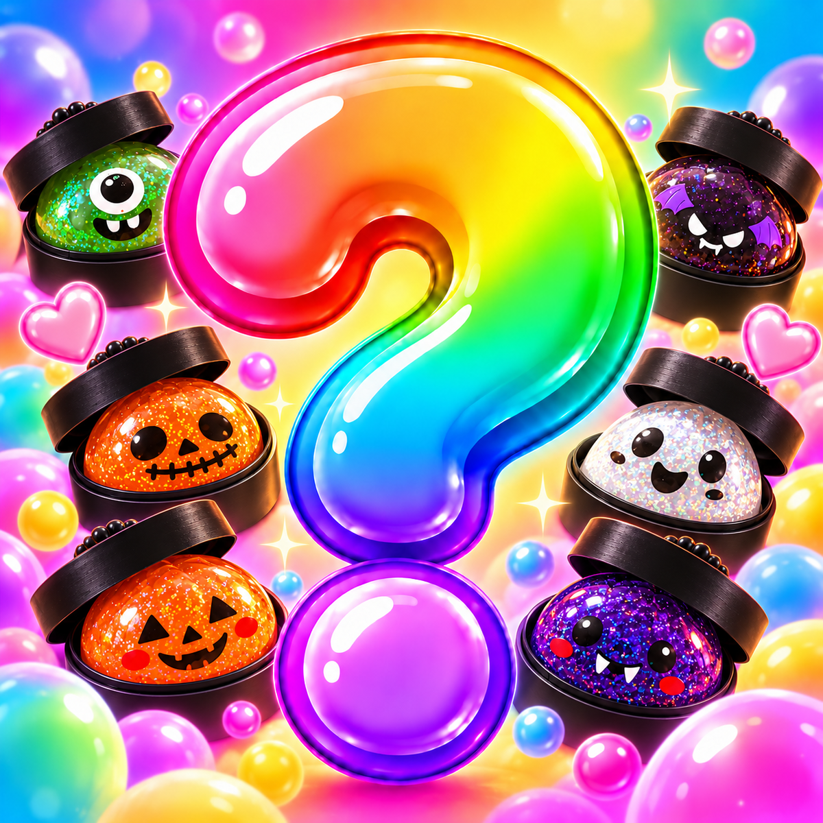 Squishy Halloween Pailleté Mystère